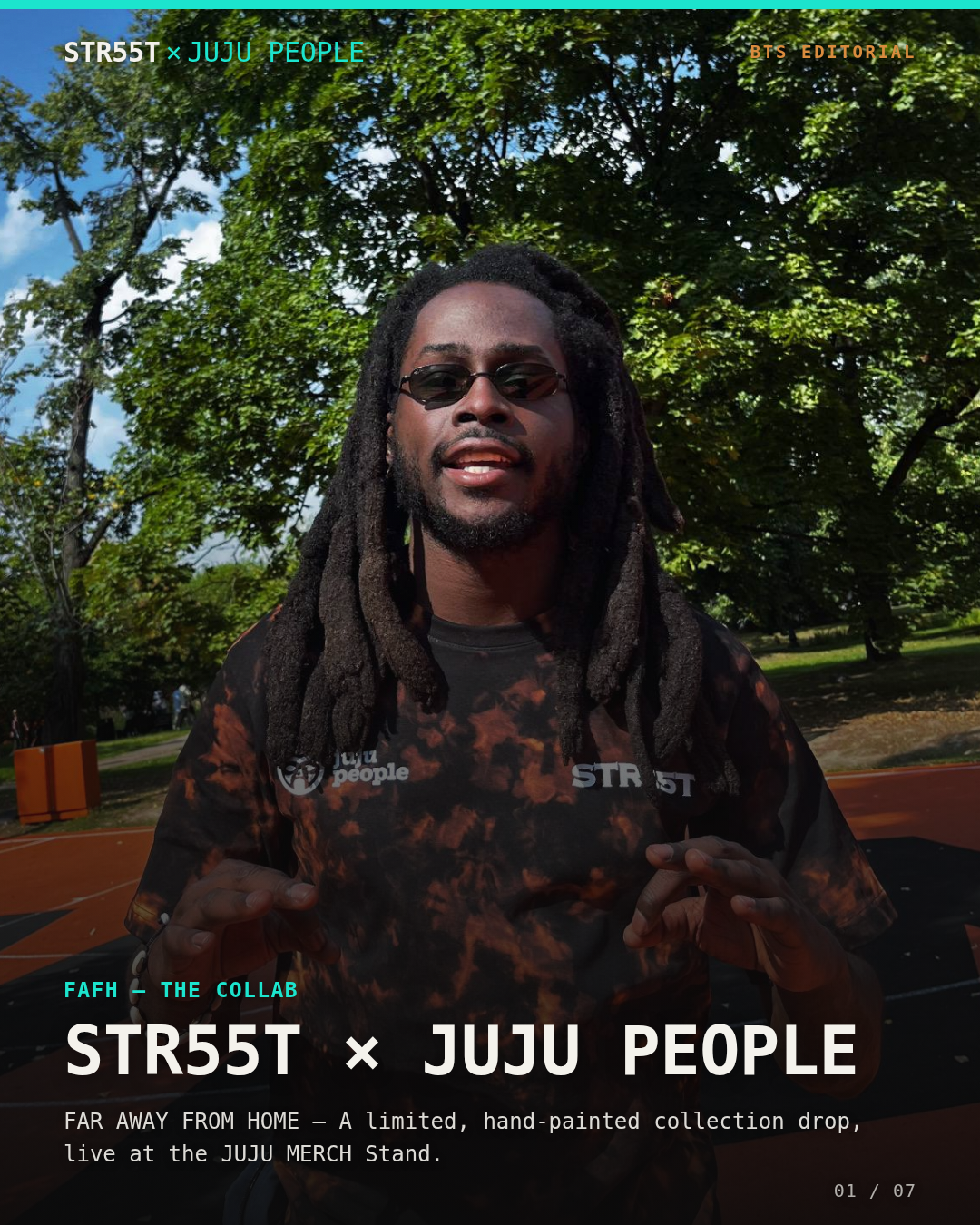 STR55T x JUJU PEOPLE: Far Away From Home